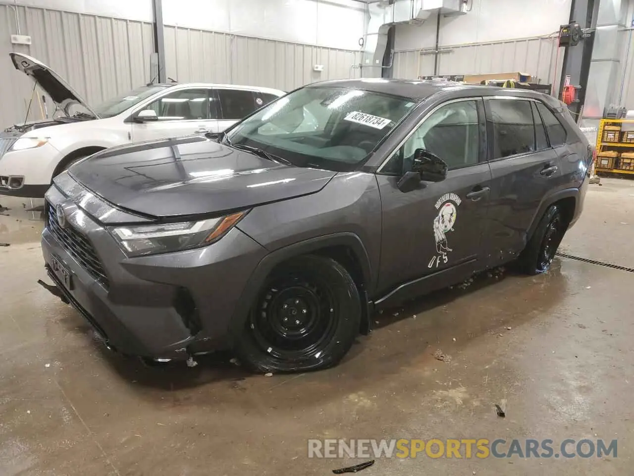 1 Photograph of a damaged car 2T3F1RFV6RW413189 TOYOTA RAV4 2024