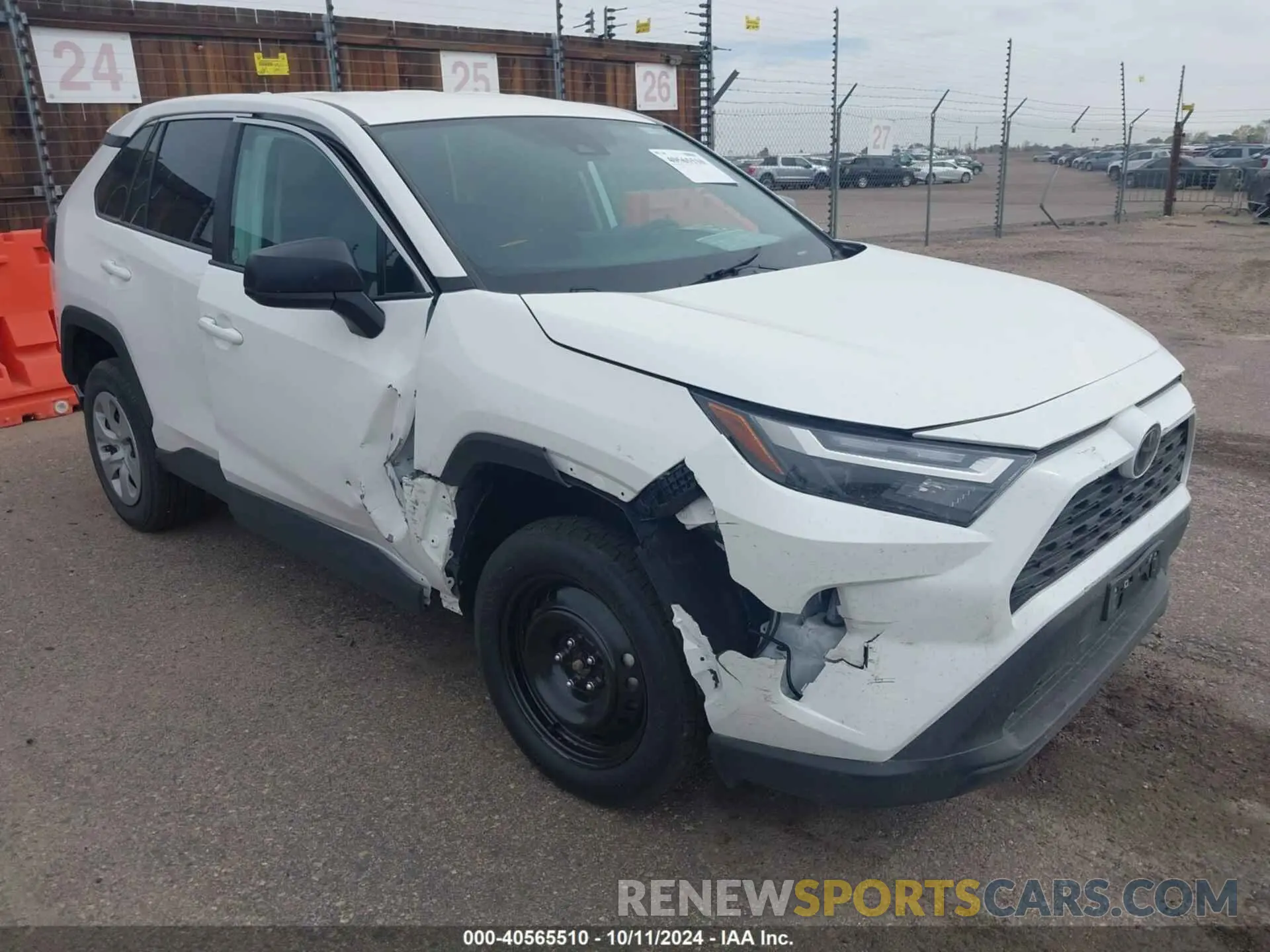 1 Photograph of a damaged car 2T3F1RFV6RW447424 TOYOTA RAV4 2024
