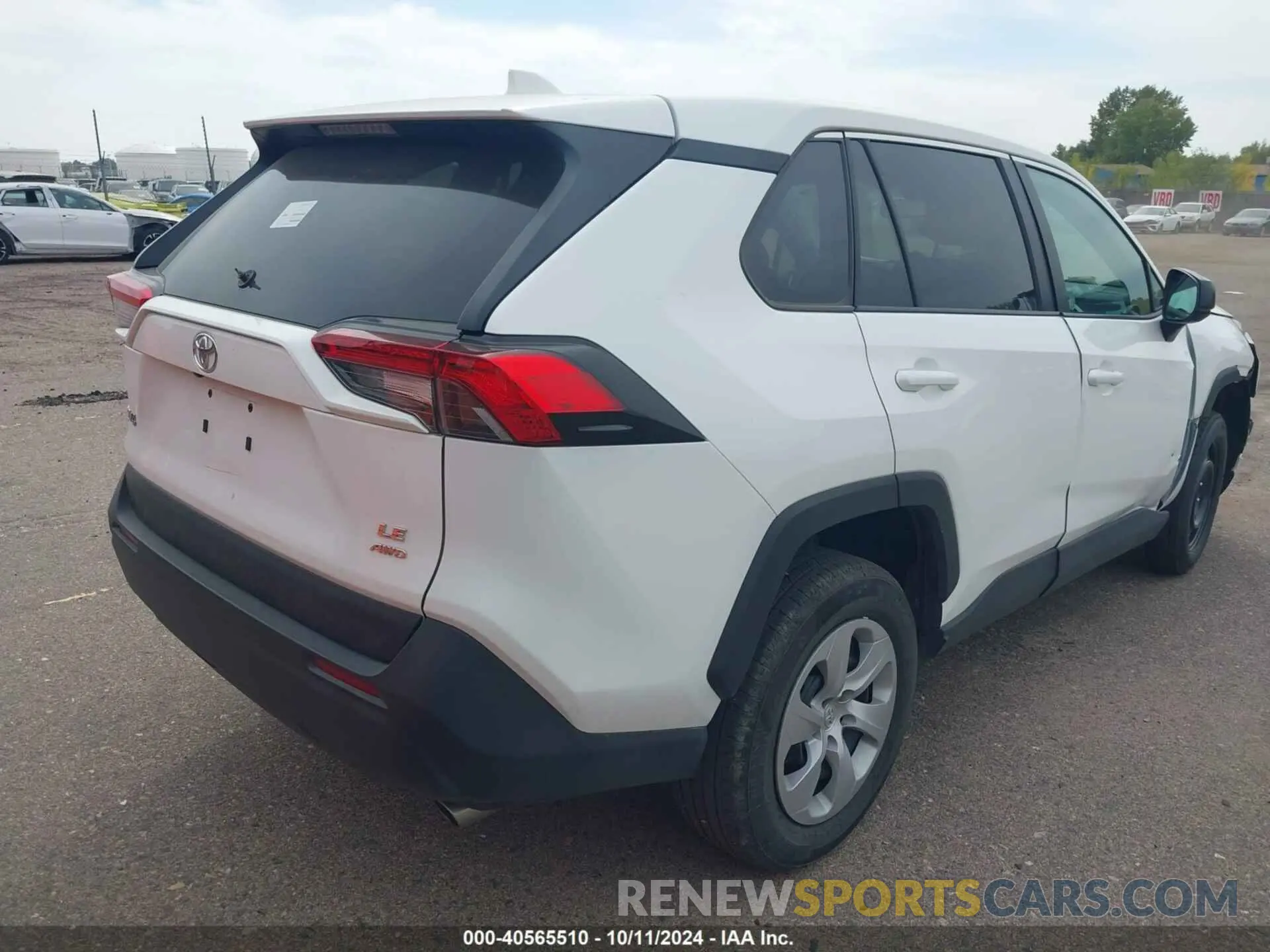 4 Photograph of a damaged car 2T3F1RFV6RW447424 TOYOTA RAV4 2024