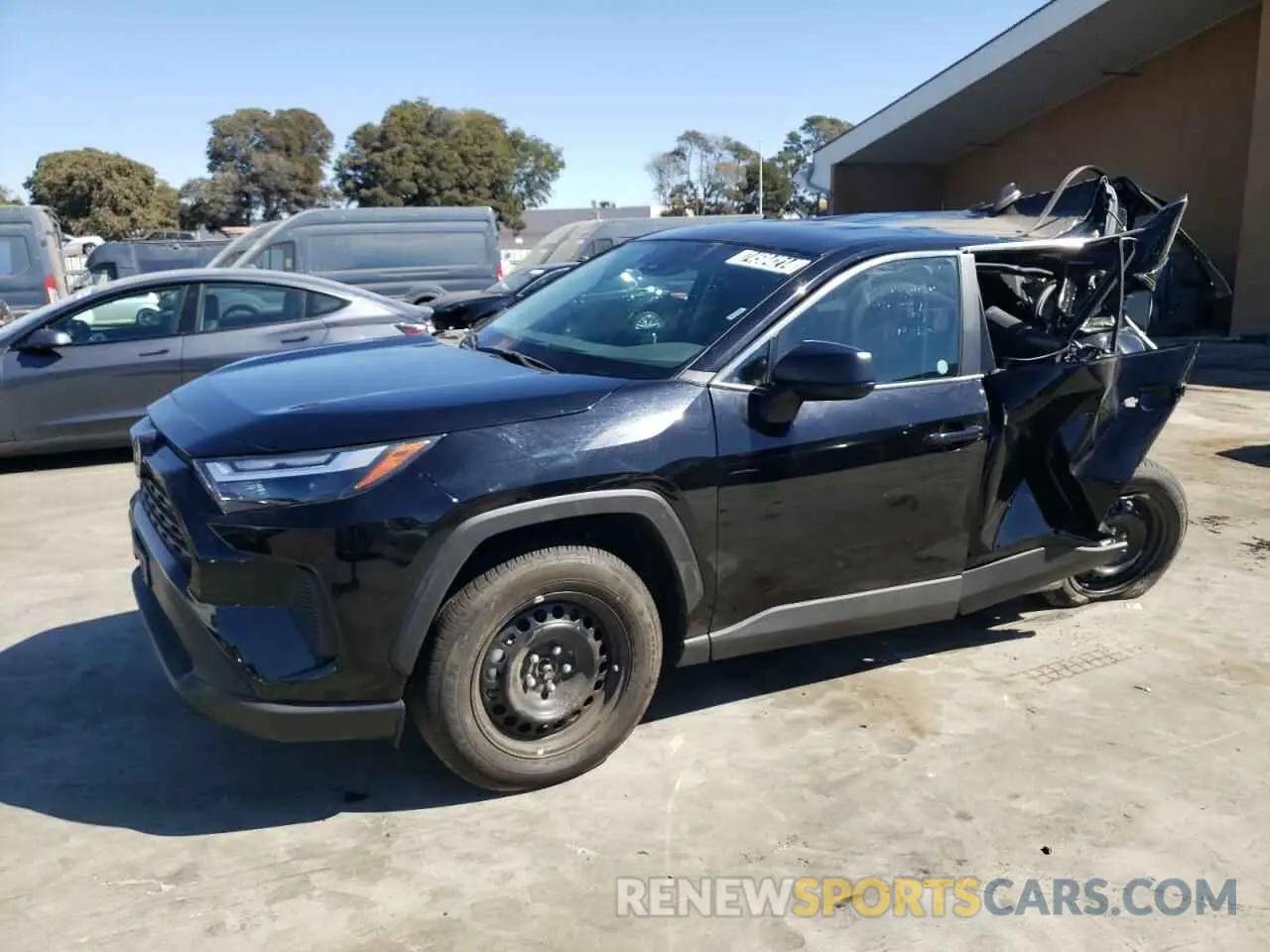 1 Photograph of a damaged car 2T3F1RFV7RC444419 TOYOTA RAV4 2024