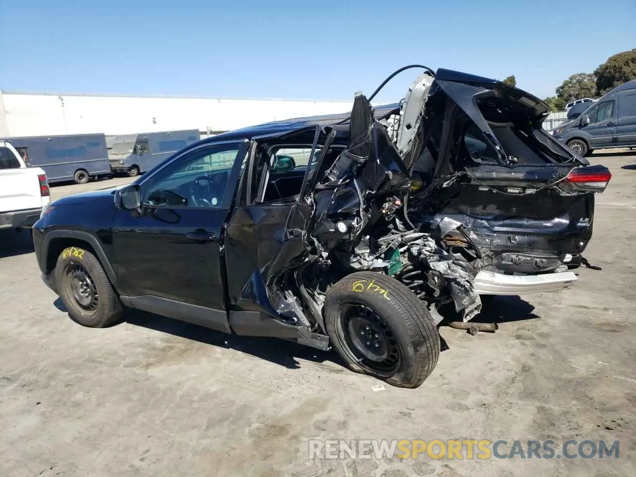 2 Photograph of a damaged car 2T3F1RFV7RC444419 TOYOTA RAV4 2024