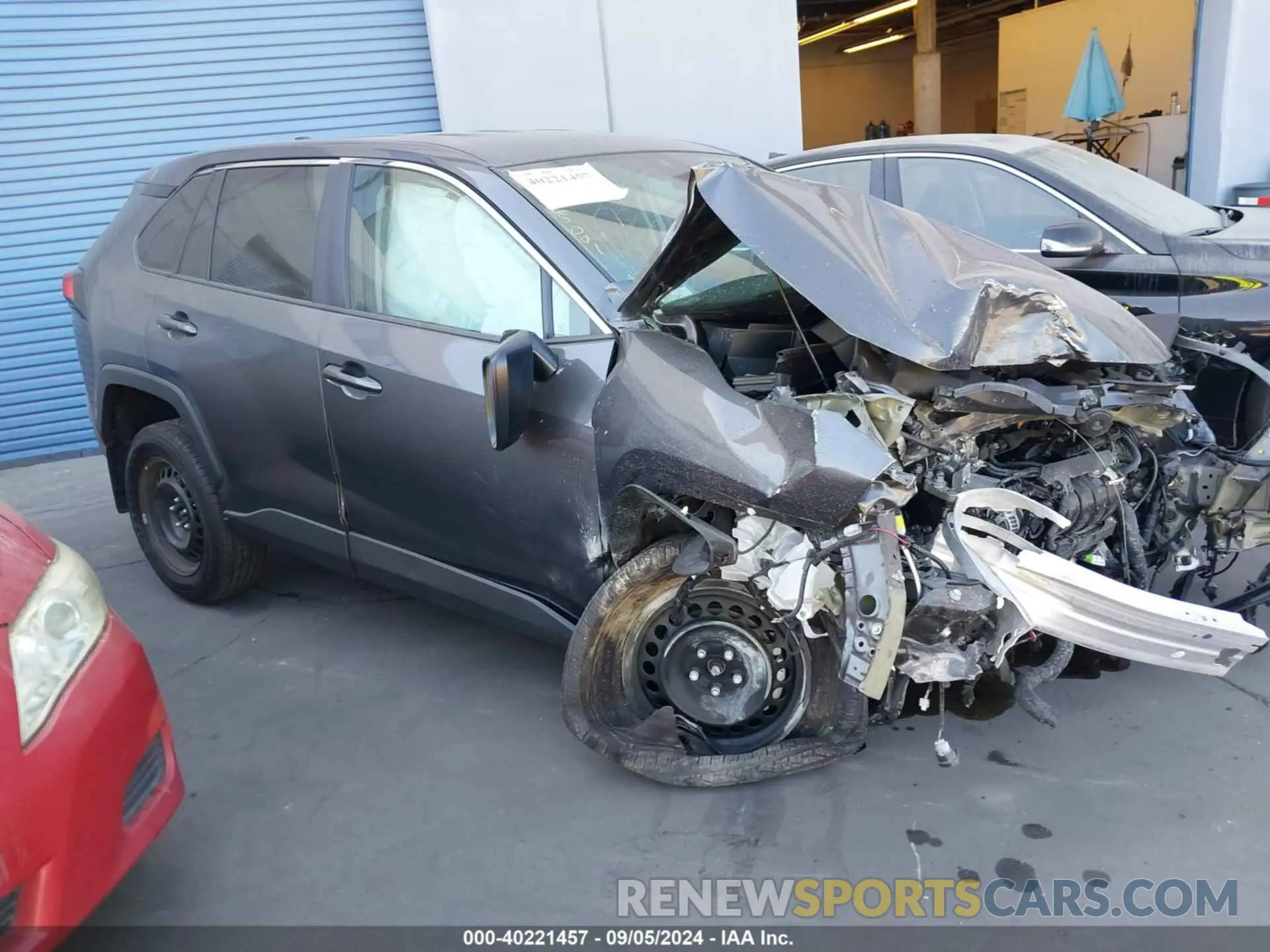 1 Photograph of a damaged car 2T3F1RFV7RW439025 TOYOTA RAV4 2024