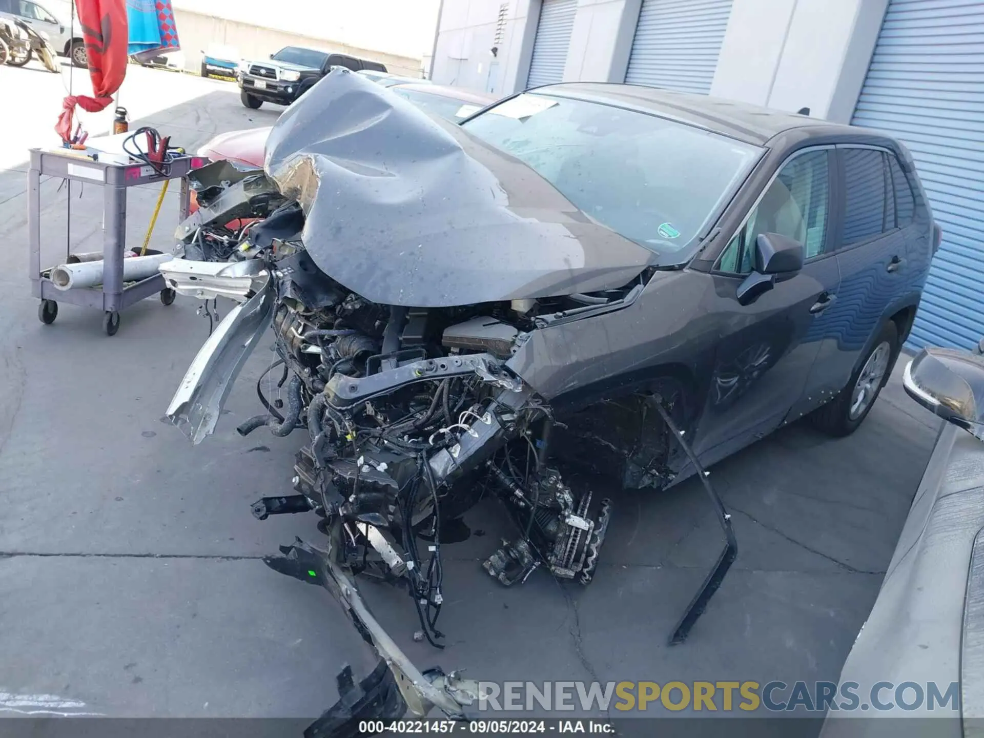 2 Photograph of a damaged car 2T3F1RFV7RW439025 TOYOTA RAV4 2024