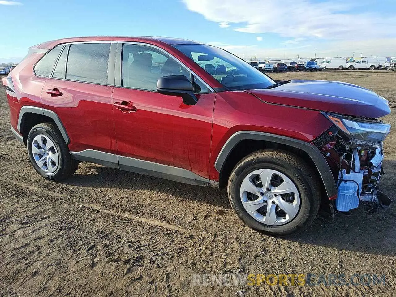 4 Photograph of a damaged car 2T3F1RFV7RW452874 TOYOTA RAV4 2024