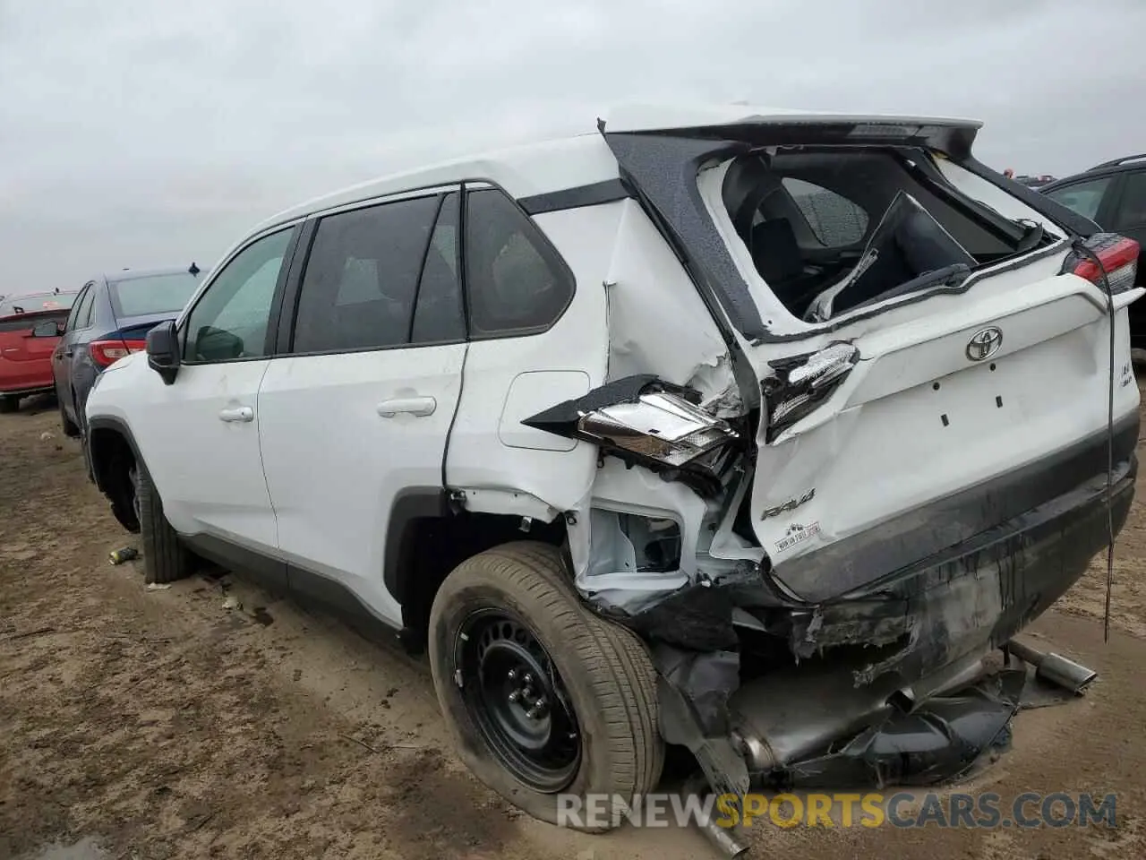 2 Photograph of a damaged car 2T3F1RFV8RC474027 TOYOTA RAV4 2024
