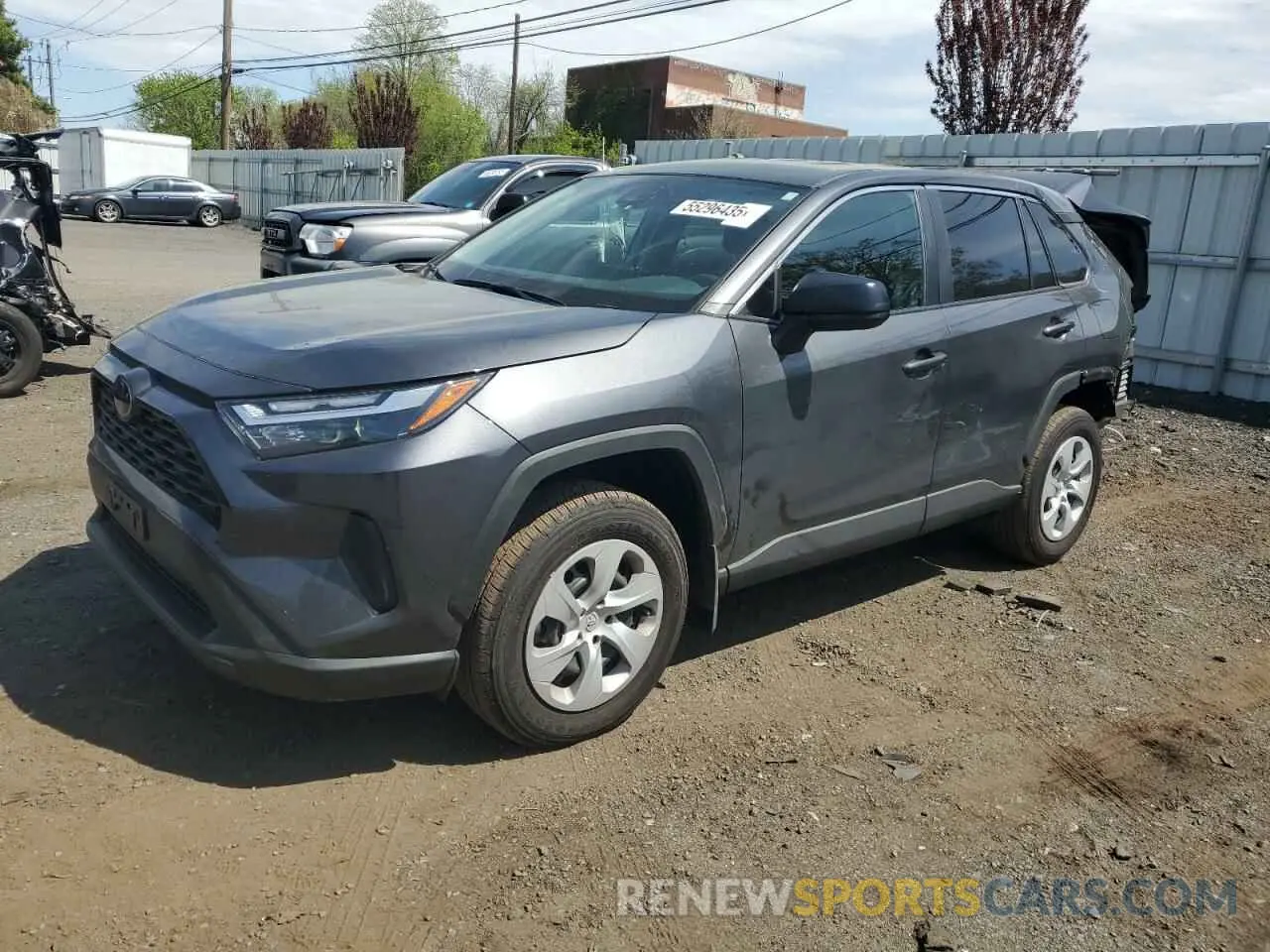 1 Photograph of a damaged car 2T3F1RFV8RW480019 TOYOTA RAV4 2024