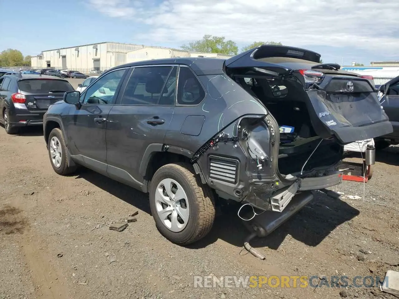 2 Photograph of a damaged car 2T3F1RFV8RW480019 TOYOTA RAV4 2024
