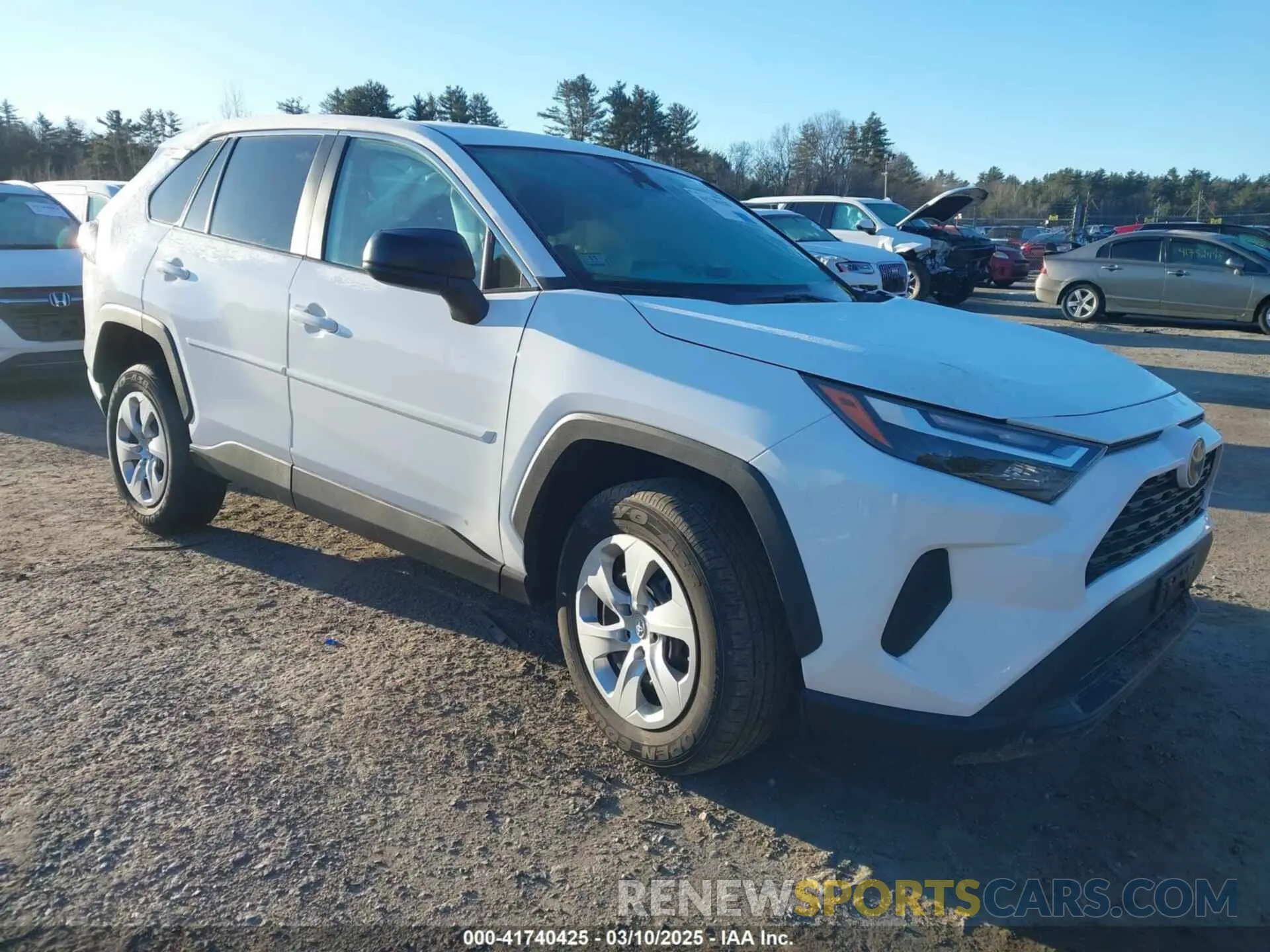 1 Photograph of a damaged car 2T3F1RFV9RC395174 TOYOTA RAV4 2024