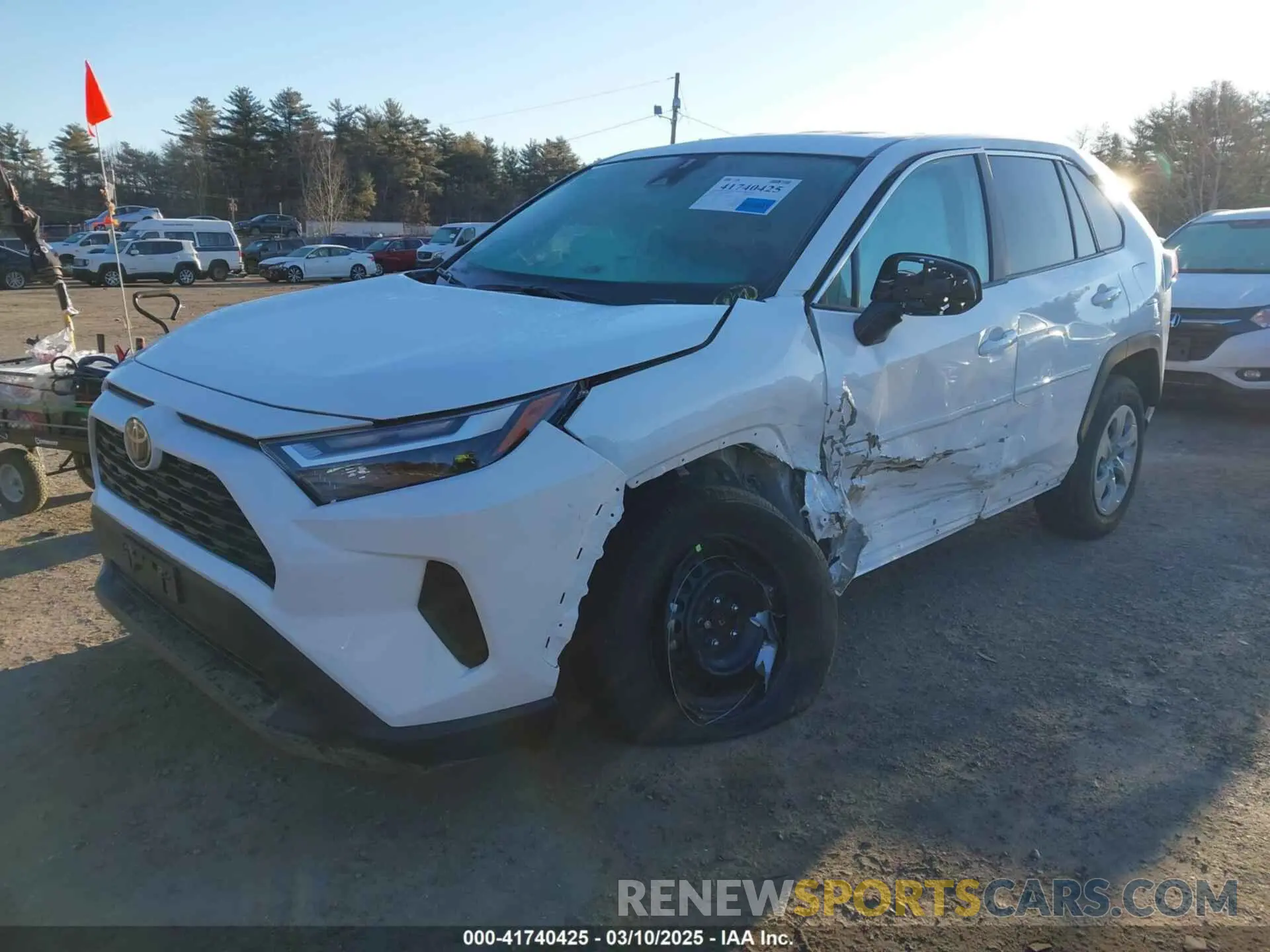 2 Photograph of a damaged car 2T3F1RFV9RC395174 TOYOTA RAV4 2024