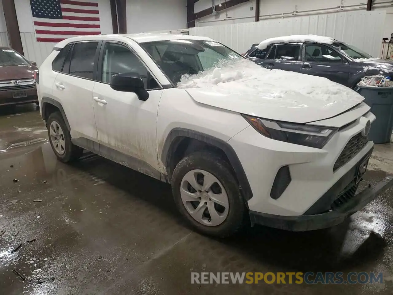 4 Photograph of a damaged car 2T3F1RFV9RC418176 TOYOTA RAV4 2024