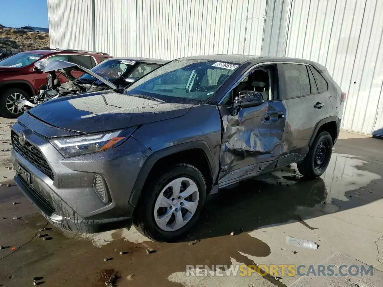 1 Photograph of a damaged car 2T3F1RFV9RC452487 TOYOTA RAV4 2024