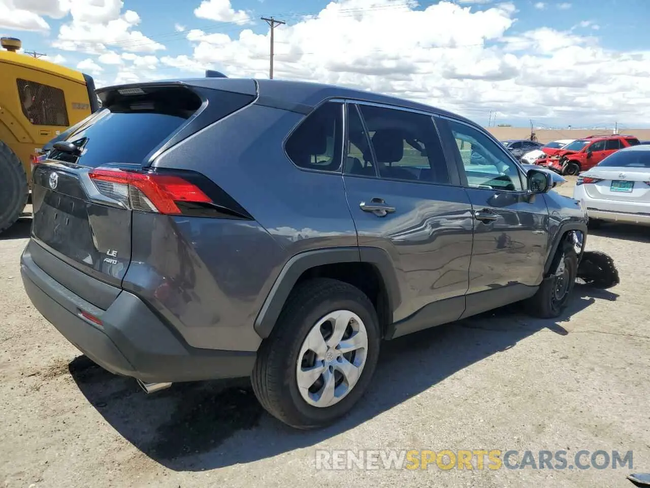 3 Photograph of a damaged car 2T3F1RFV9RC476045 TOYOTA RAV4 2024