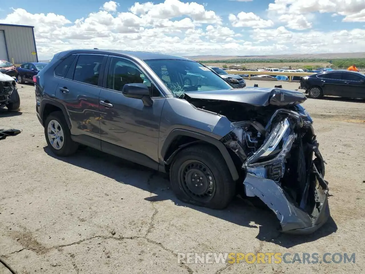 4 Photograph of a damaged car 2T3F1RFV9RC476045 TOYOTA RAV4 2024