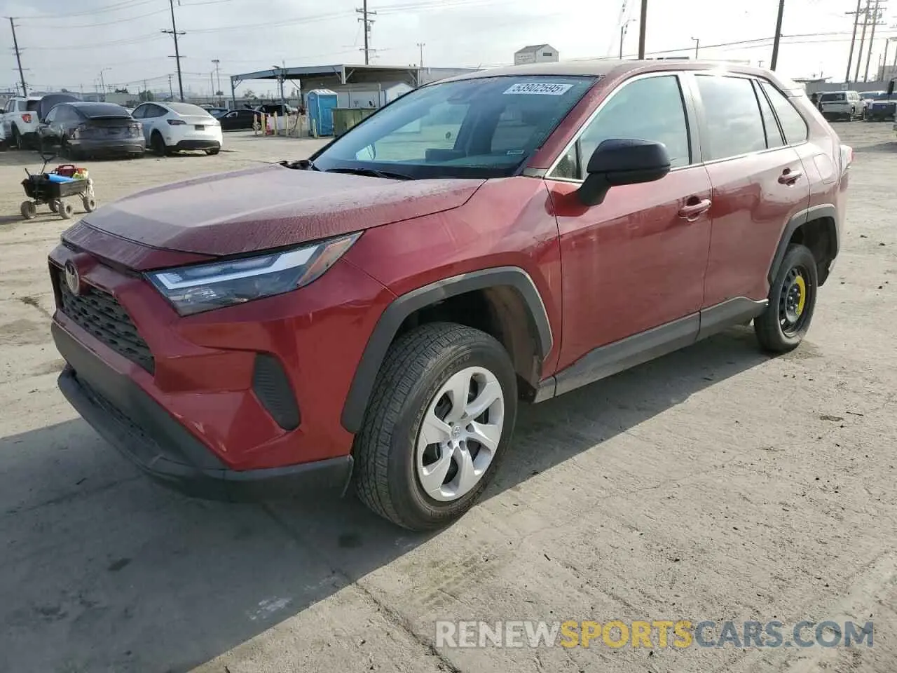1 Photograph of a damaged car 2T3F1RFV9RW418225 TOYOTA RAV4 2024