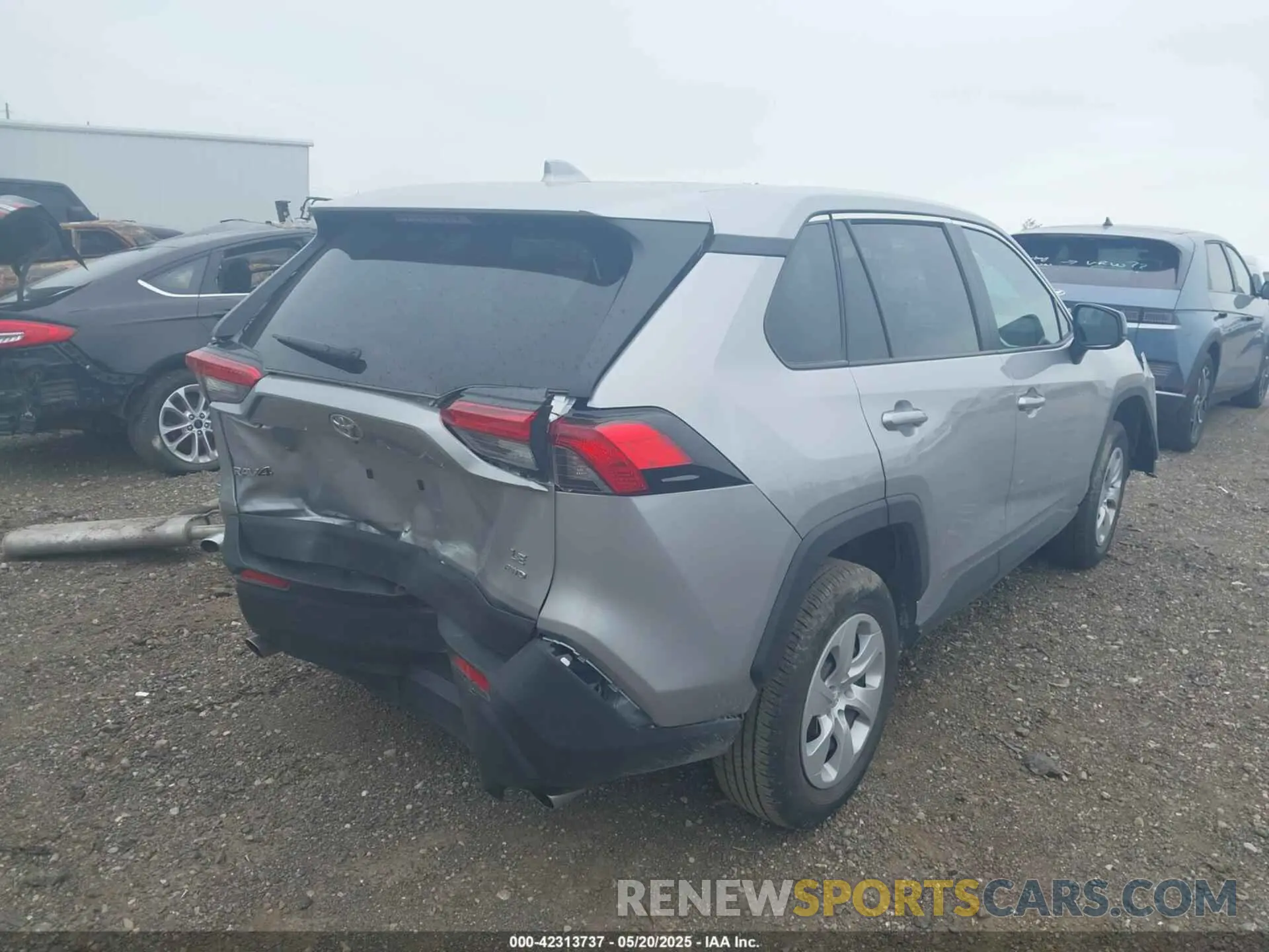 4 Photograph of a damaged car 2T3F1RFVXRC458850 TOYOTA RAV4 2024
