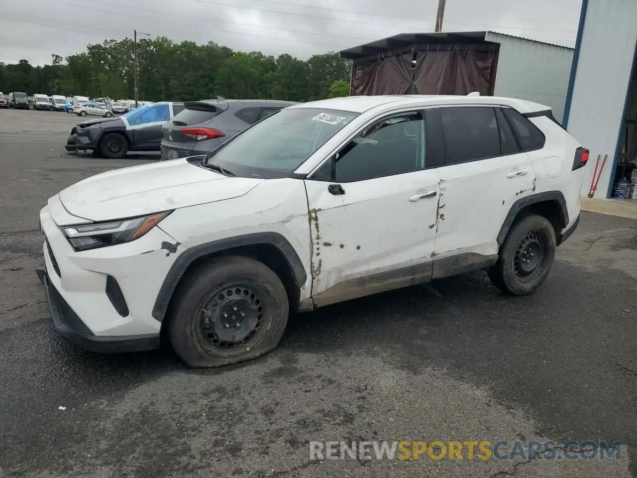 1 Photograph of a damaged car 2T3F1RFVXRC459237 TOYOTA RAV4 2024