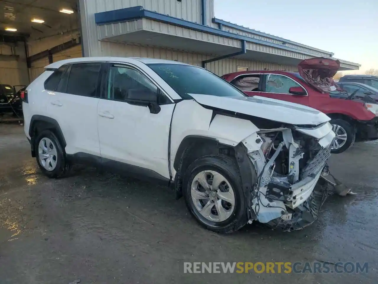 4 Photograph of a damaged car 2T3F1RFVXRW453355 TOYOTA RAV4 2024