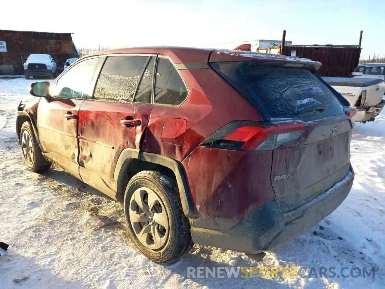 2 Photograph of a damaged car 2T3G1RFV1RW421267 TOYOTA RAV4 2024