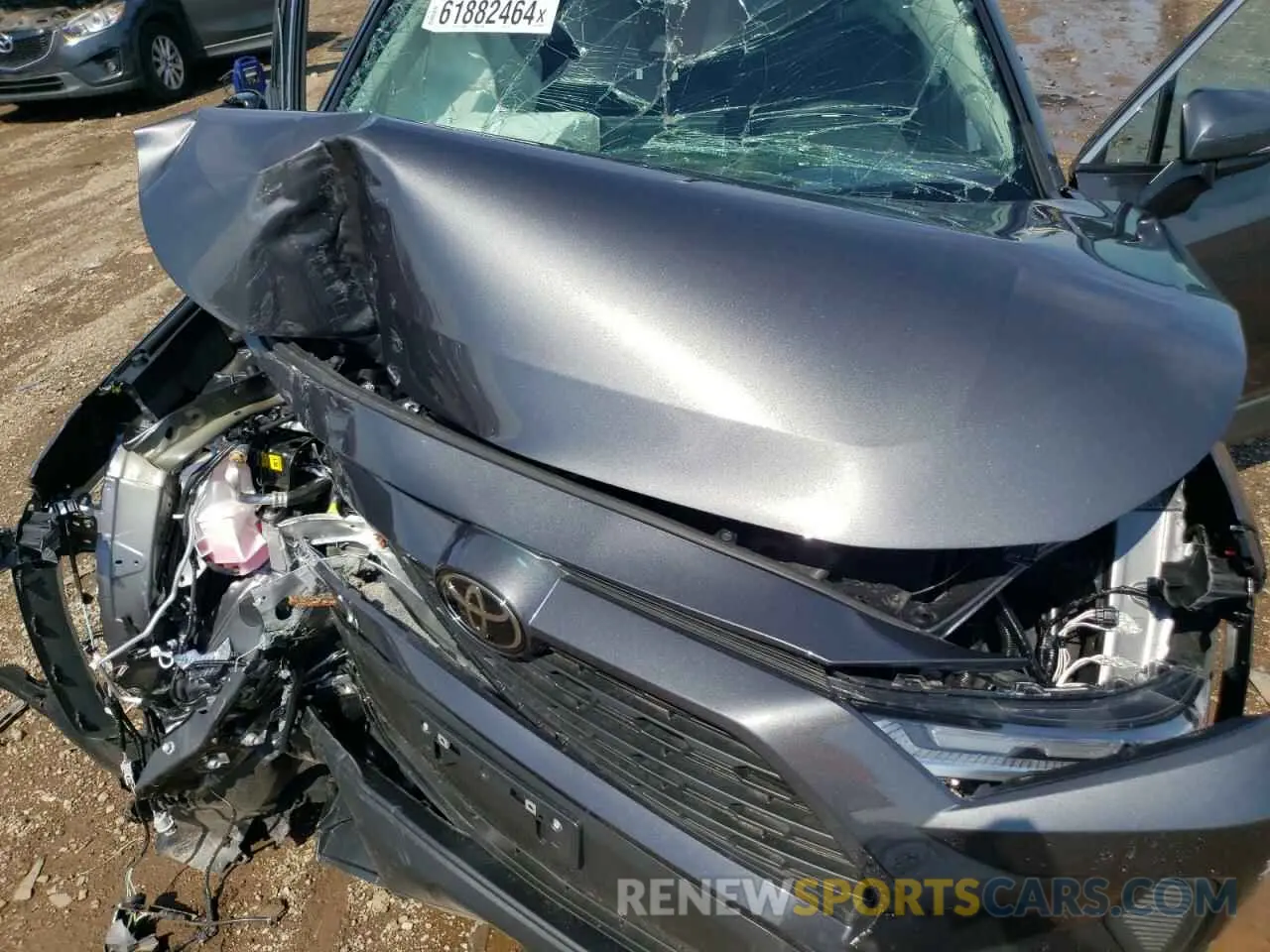 11 Photograph of a damaged car 2T3G1RFV2RW456321 TOYOTA RAV4 2024