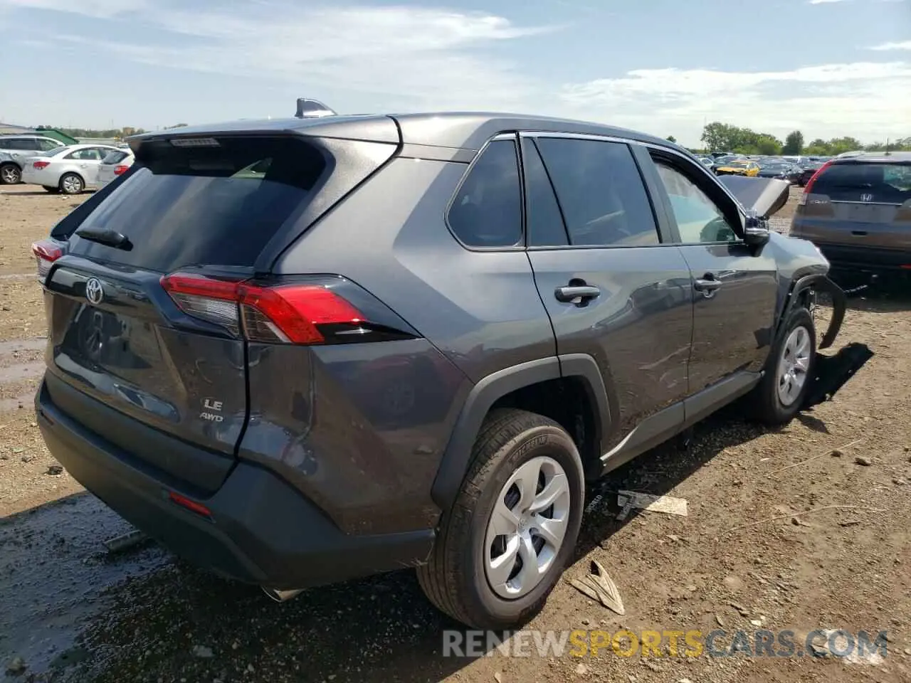 3 Photograph of a damaged car 2T3G1RFV2RW456321 TOYOTA RAV4 2024