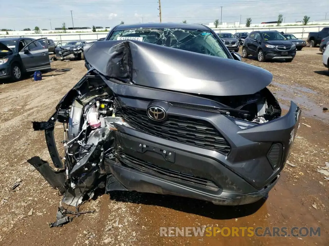 5 Photograph of a damaged car 2T3G1RFV2RW456321 TOYOTA RAV4 2024