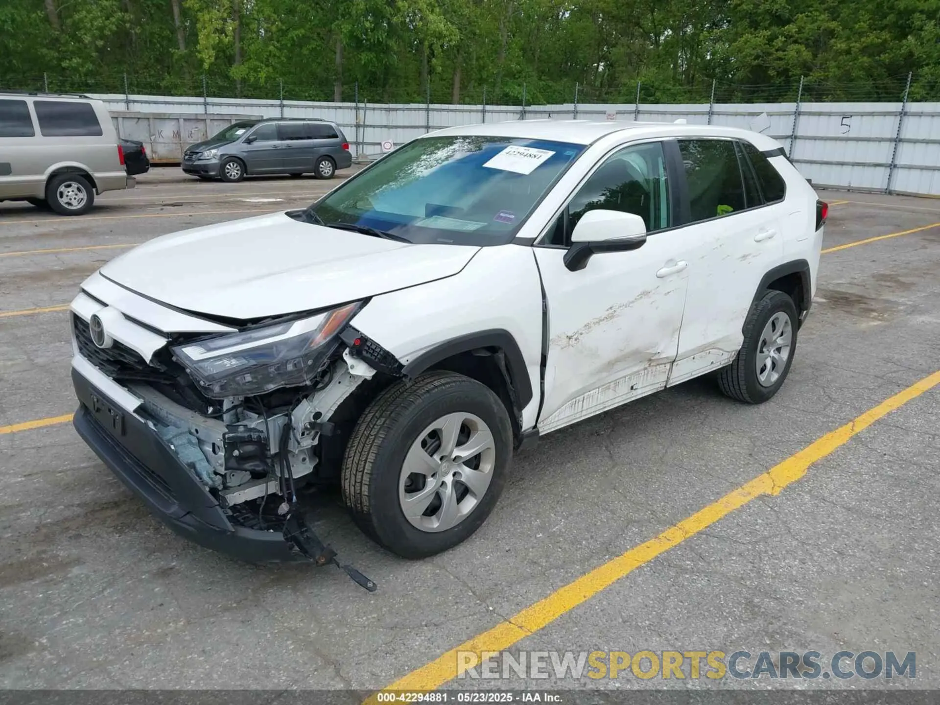 2 Photograph of a damaged car 2T3G1RFV3RC410336 TOYOTA RAV4 2024