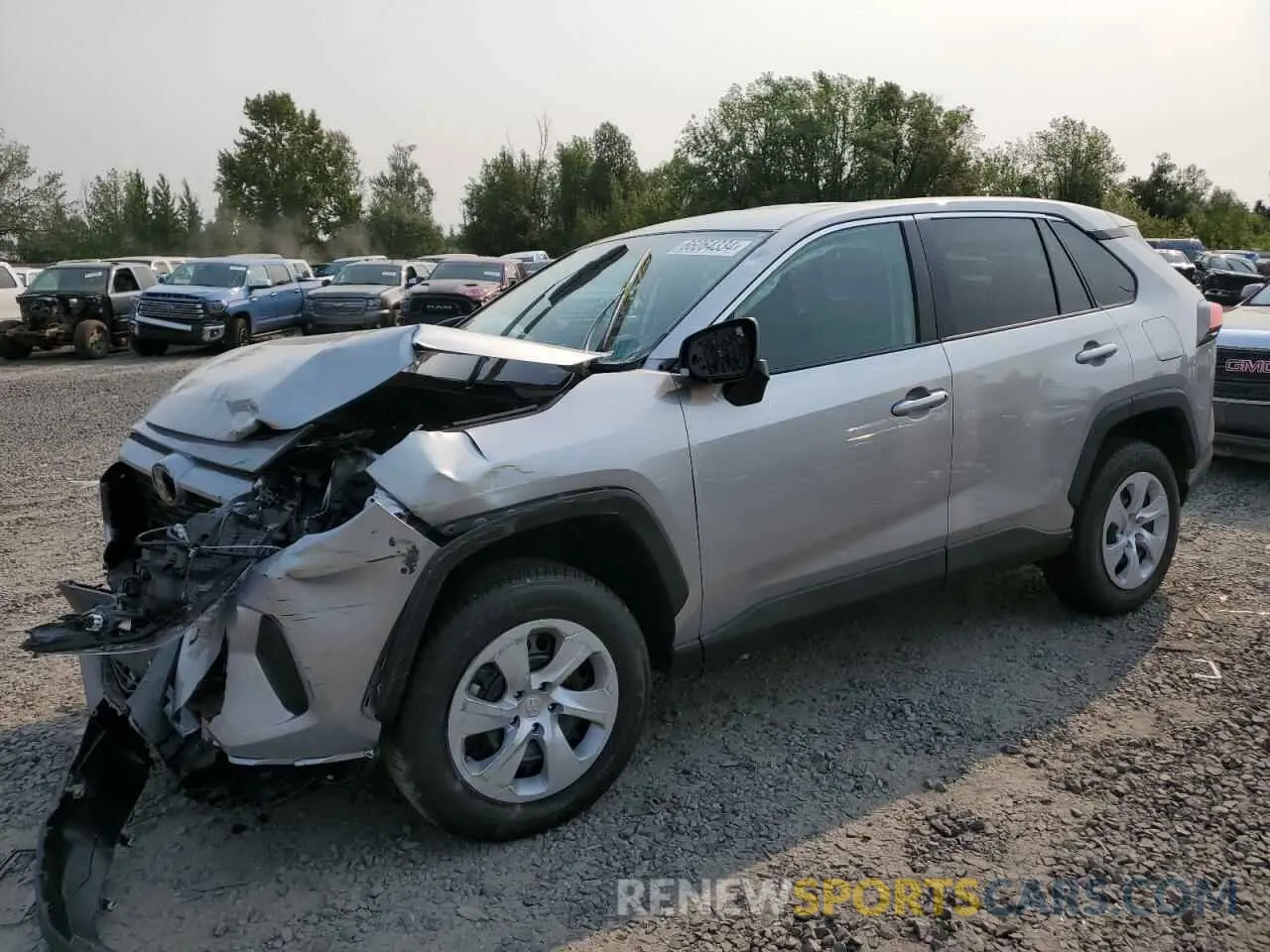 1 Photograph of a damaged car 2T3G1RFV6RC422836 TOYOTA RAV4 2024