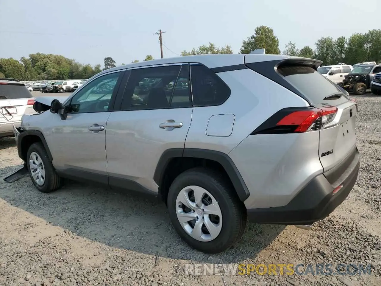 2 Photograph of a damaged car 2T3G1RFV6RC422836 TOYOTA RAV4 2024