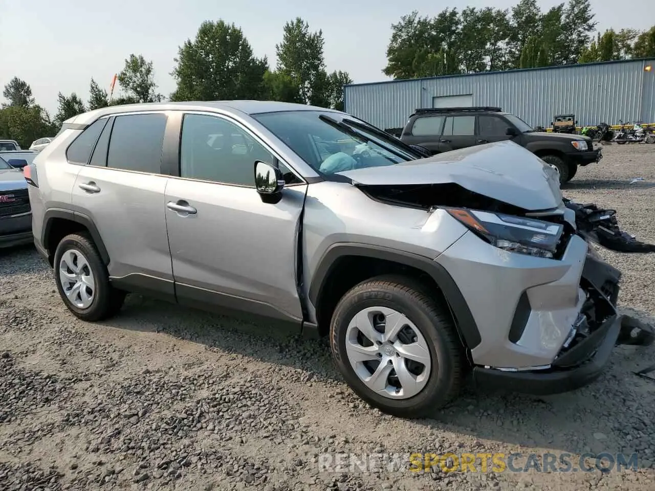 4 Photograph of a damaged car 2T3G1RFV6RC422836 TOYOTA RAV4 2024