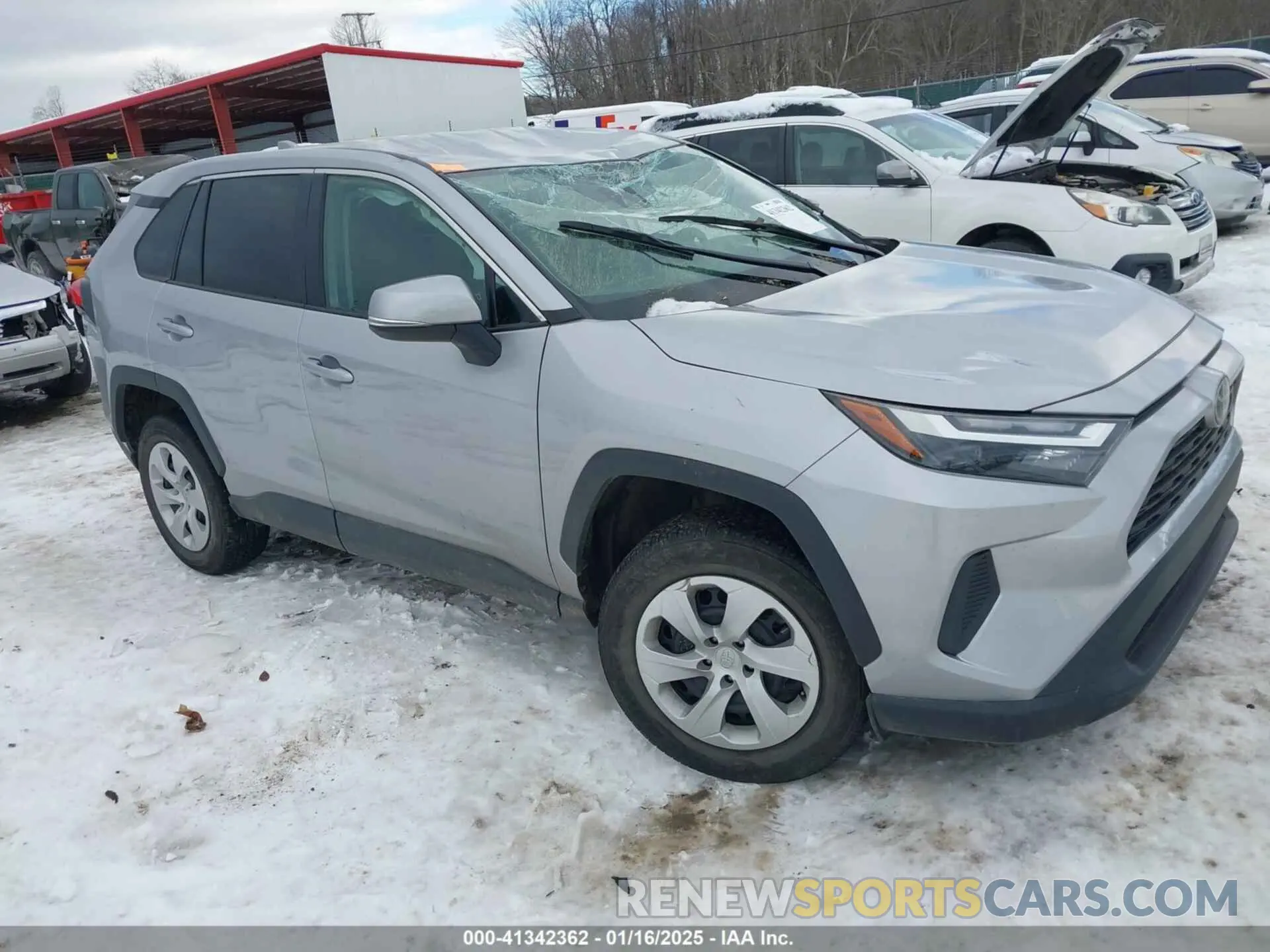 1 Photograph of a damaged car 2T3G1RFV7RC414650 TOYOTA RAV4 2024