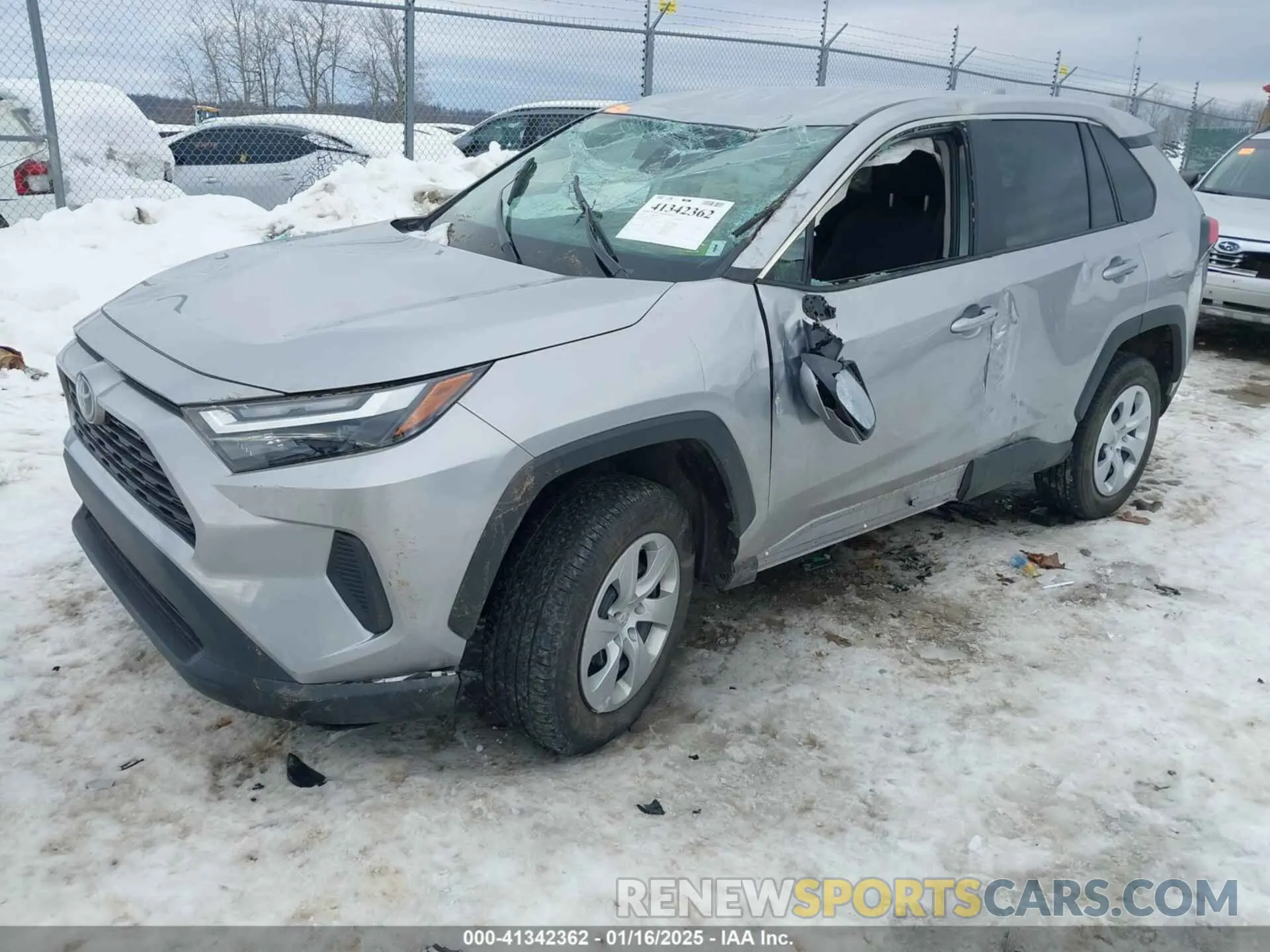 2 Photograph of a damaged car 2T3G1RFV7RC414650 TOYOTA RAV4 2024