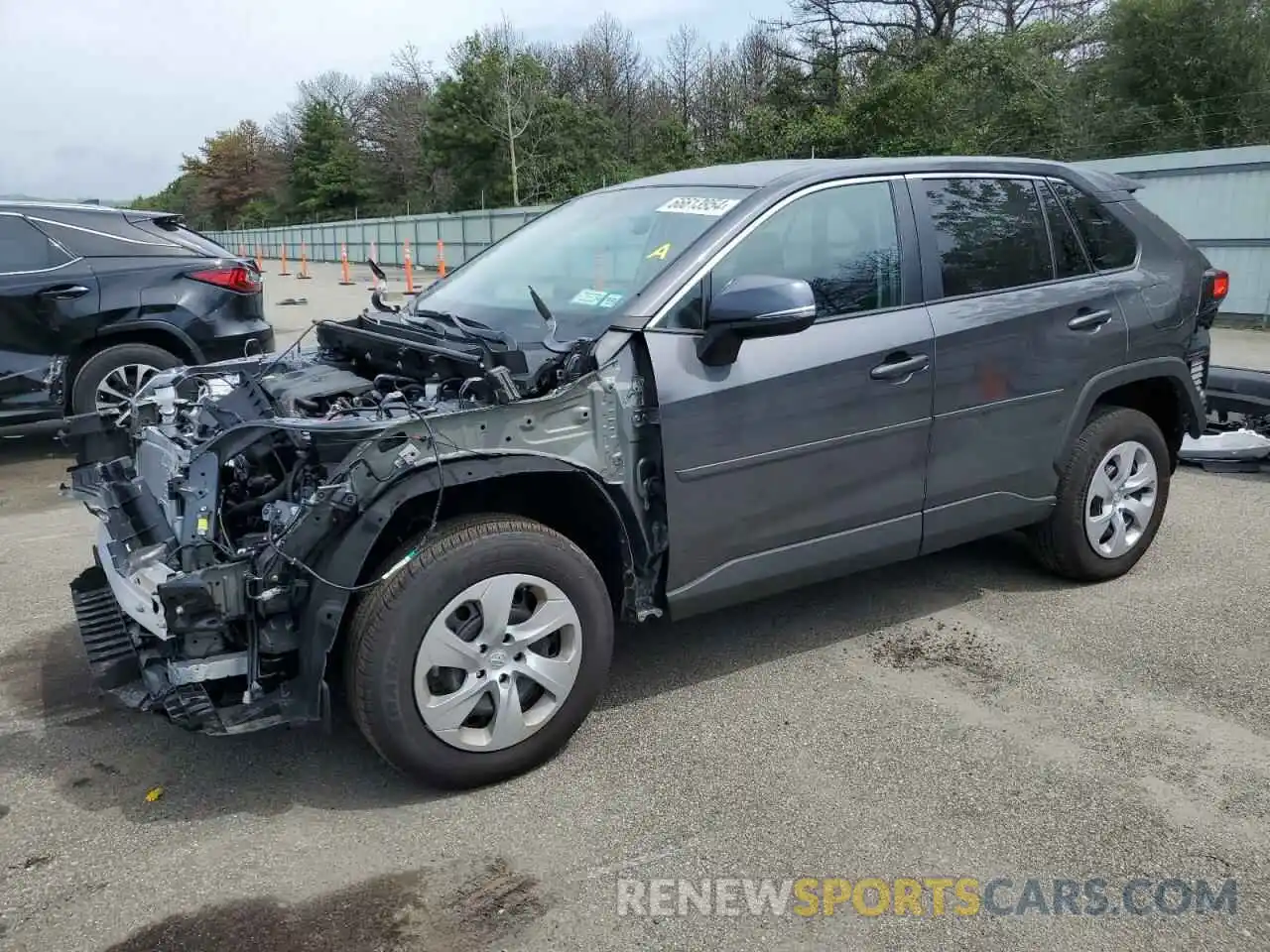 1 Photograph of a damaged car 2T3G1RFV7RC442674 TOYOTA RAV4 2024