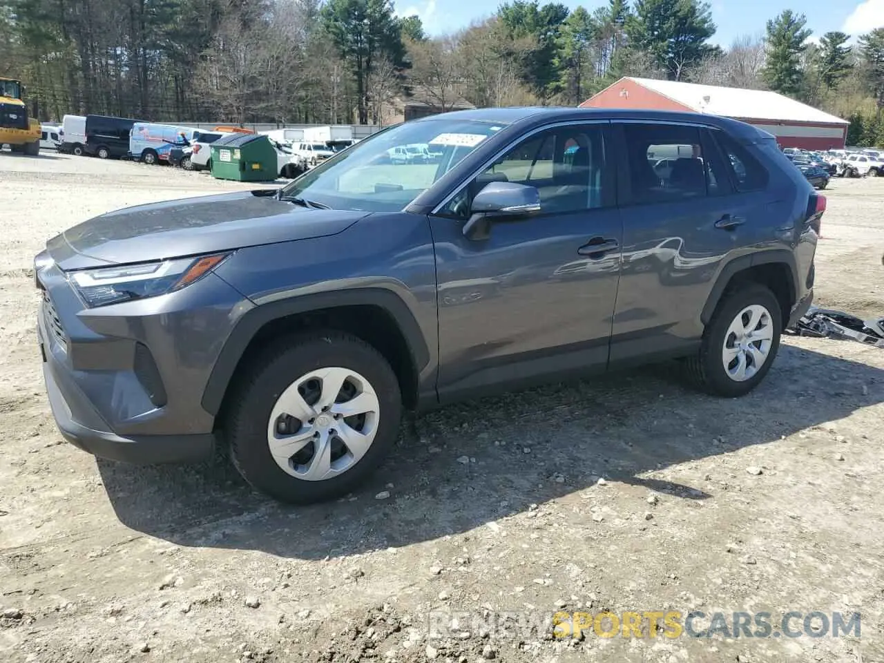 1 Photograph of a damaged car 2T3G1RFV8RC482858 TOYOTA RAV4 2024