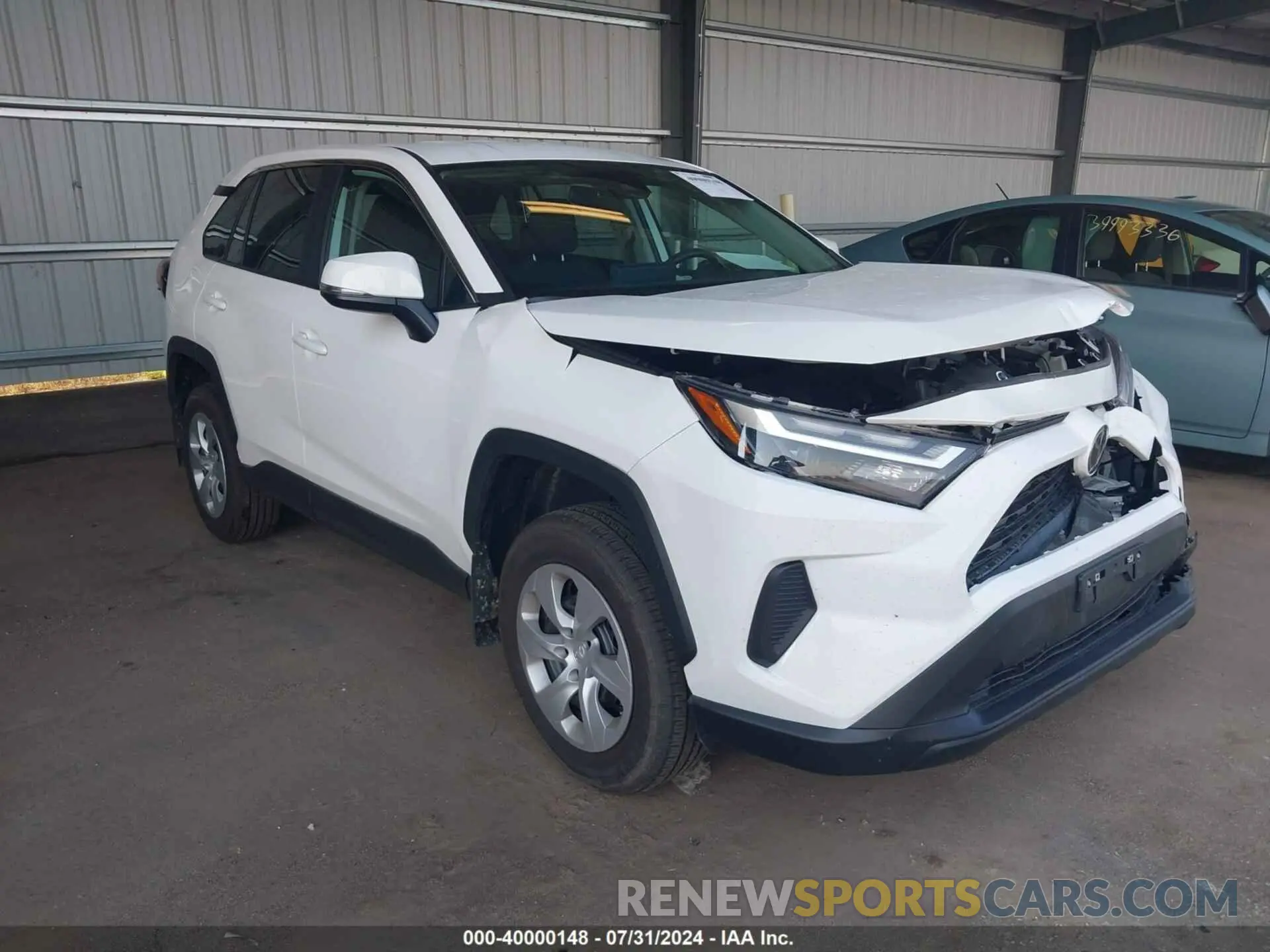 1 Photograph of a damaged car 2T3G1RFV9RC399035 TOYOTA RAV4 2024