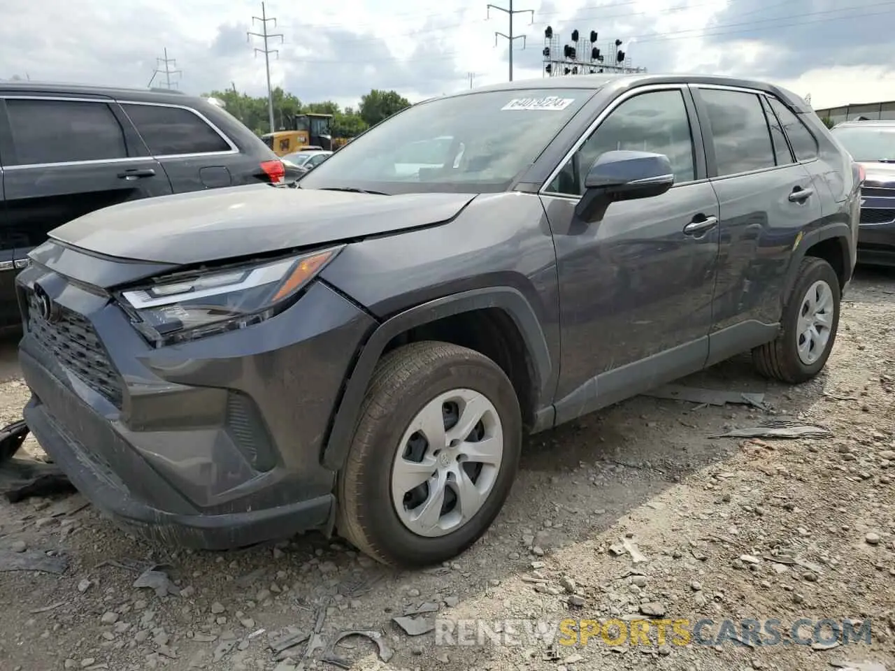 1 Photograph of a damaged car 2T3G1RFV9RW416236 TOYOTA RAV4 2024