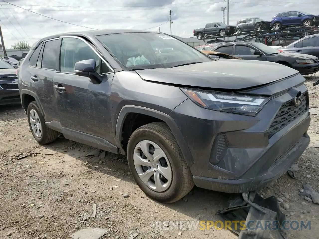 4 Photograph of a damaged car 2T3G1RFV9RW416236 TOYOTA RAV4 2024
