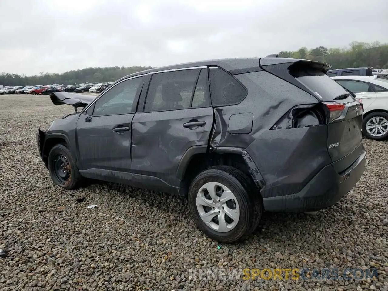 2 Photograph of a damaged car 2T3H1RFV0RW365231 TOYOTA RAV4 2024