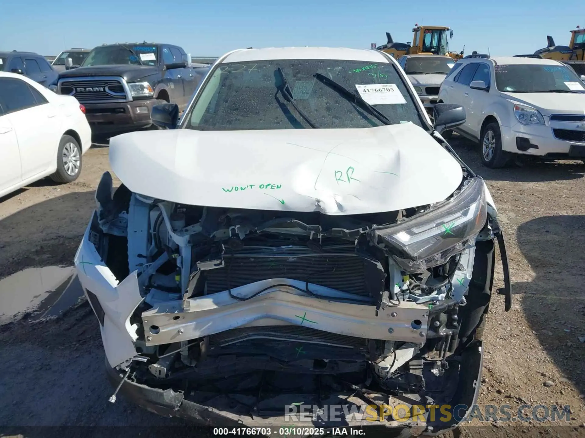 12 Photograph of a damaged car 2T3H1RFV1RC254365 TOYOTA RAV4 2024