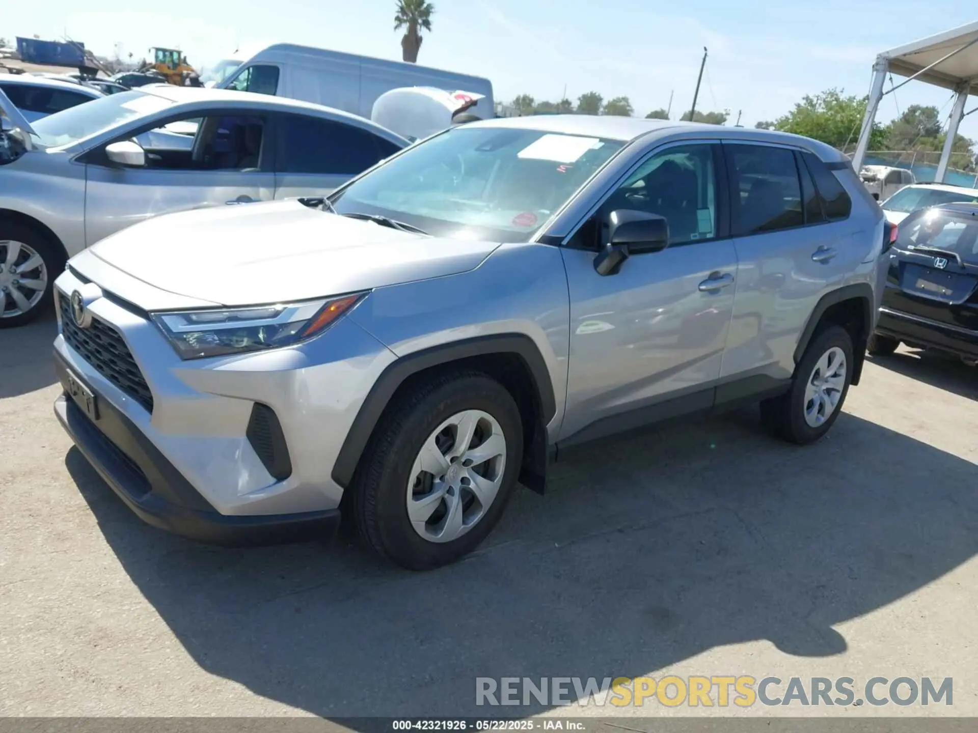 2 Photograph of a damaged car 2T3H1RFV1RC293277 TOYOTA RAV4 2024