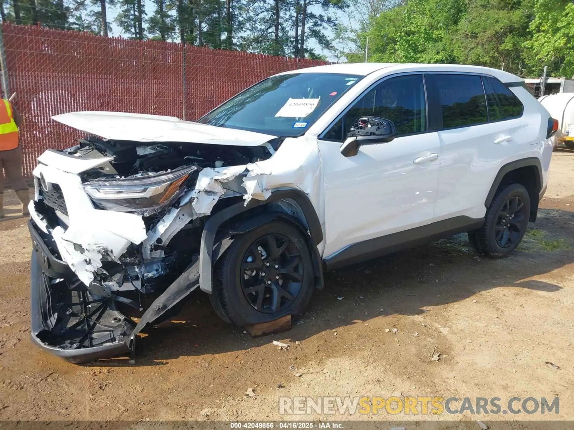 2 Photograph of a damaged car 2T3H1RFV1RC299094 TOYOTA RAV4 2024