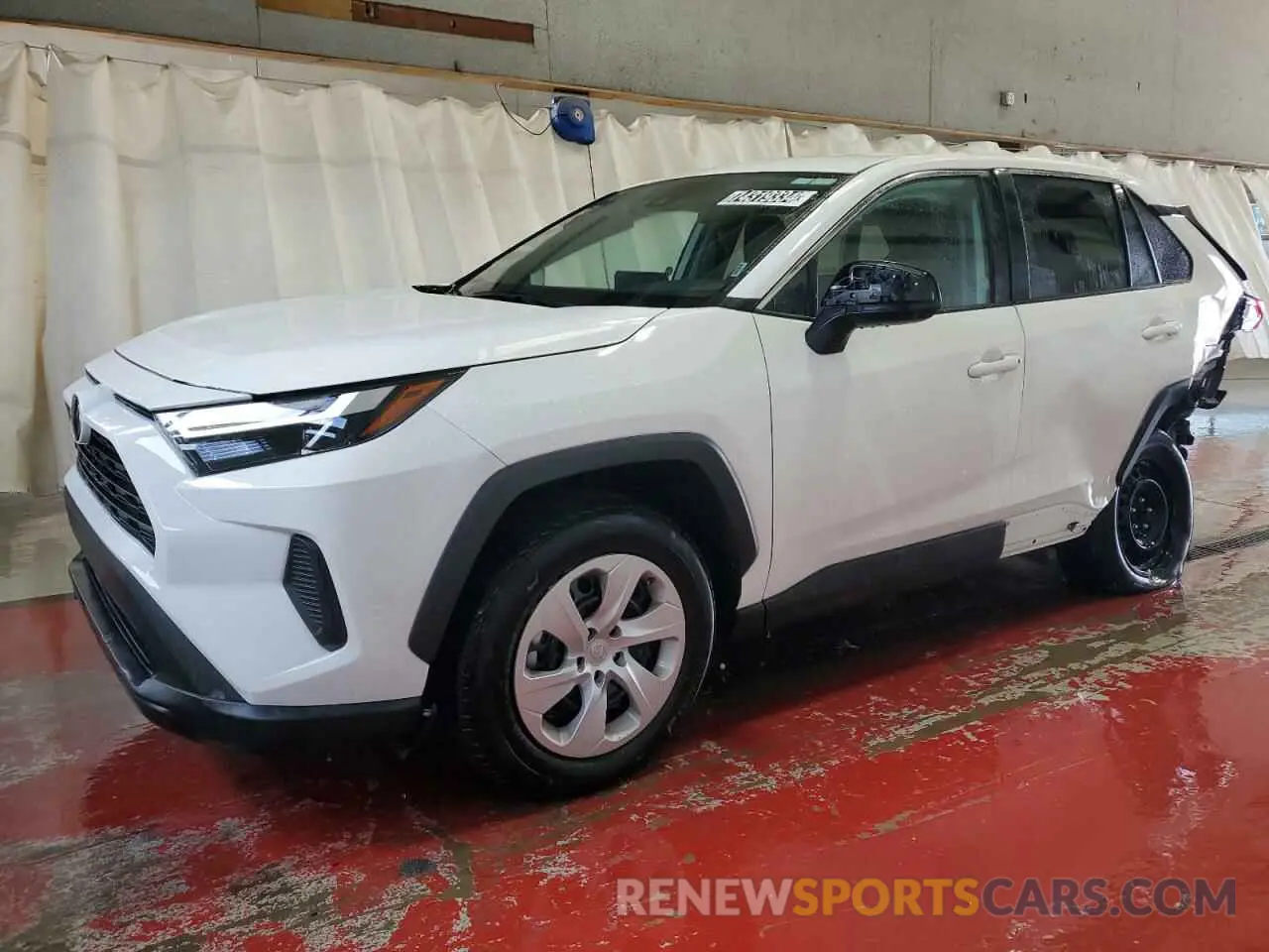 1 Photograph of a damaged car 2T3H1RFV1RW327801 TOYOTA RAV4 2024