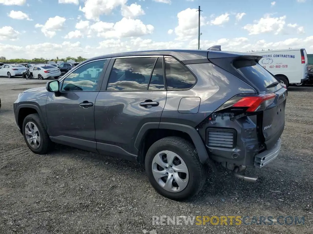 2 Photograph of a damaged car 2T3H1RFV2RC259218 TOYOTA RAV4 2024