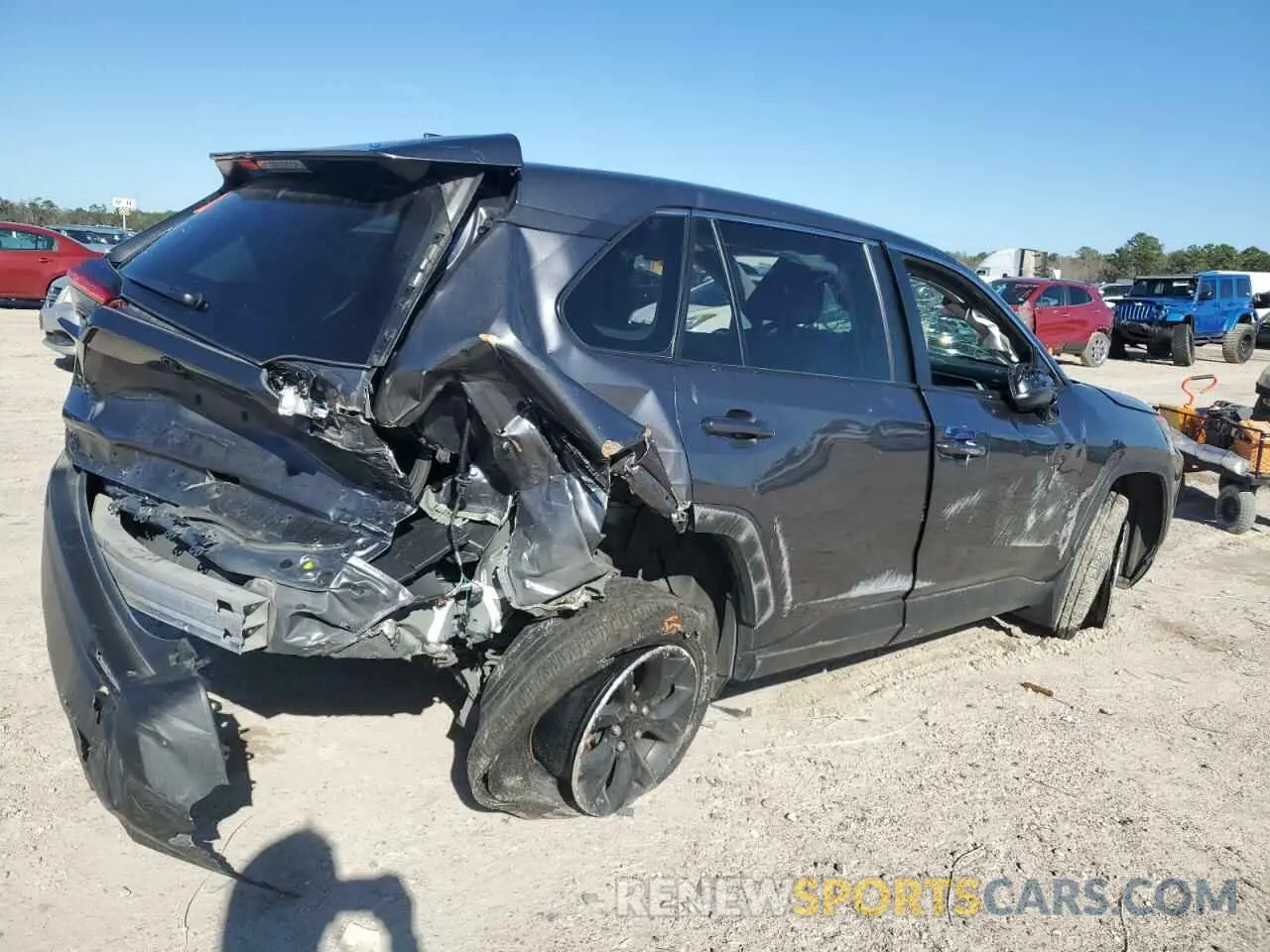 3 Photograph of a damaged car 2T3H1RFV2RC261700 TOYOTA RAV4 2024