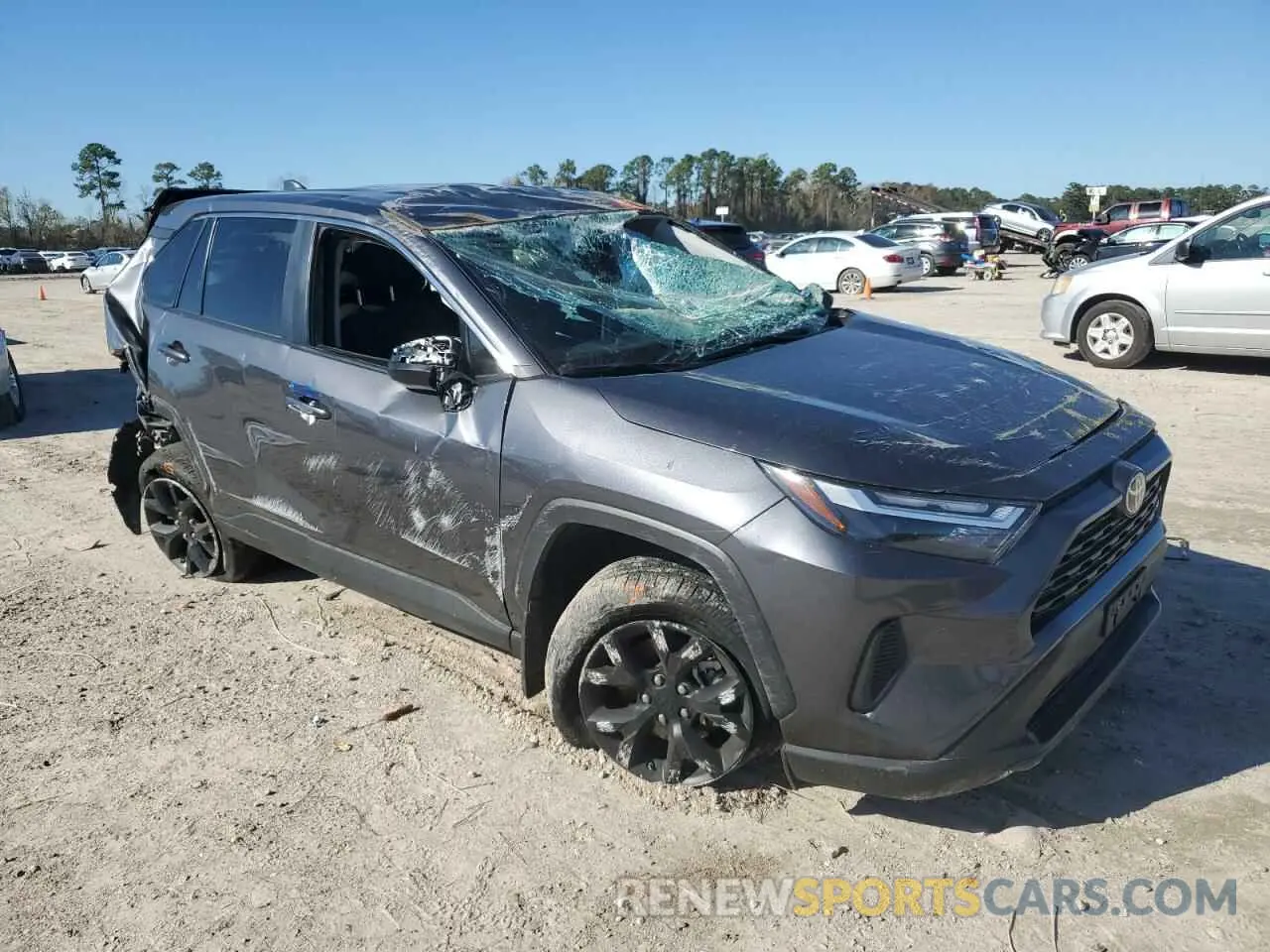 4 Photograph of a damaged car 2T3H1RFV2RC261700 TOYOTA RAV4 2024