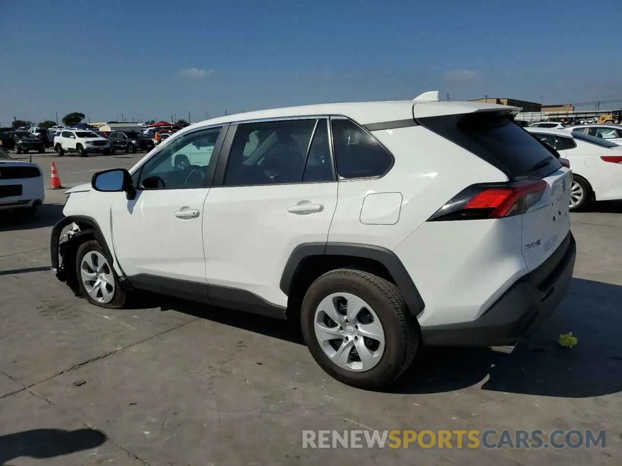 2 Photograph of a damaged car 2T3H1RFV2RC279176 TOYOTA RAV4 2024