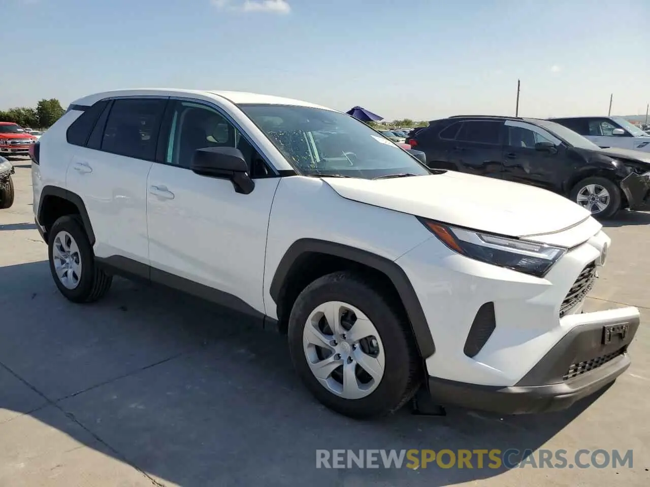 4 Photograph of a damaged car 2T3H1RFV2RC279176 TOYOTA RAV4 2024
