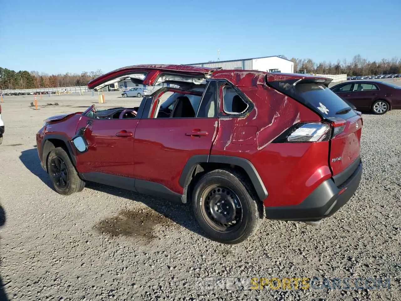 2 Photograph of a damaged car 2T3H1RFV2RW300879 TOYOTA RAV4 2024