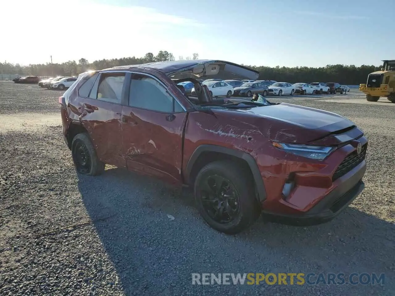 4 Photograph of a damaged car 2T3H1RFV2RW300879 TOYOTA RAV4 2024