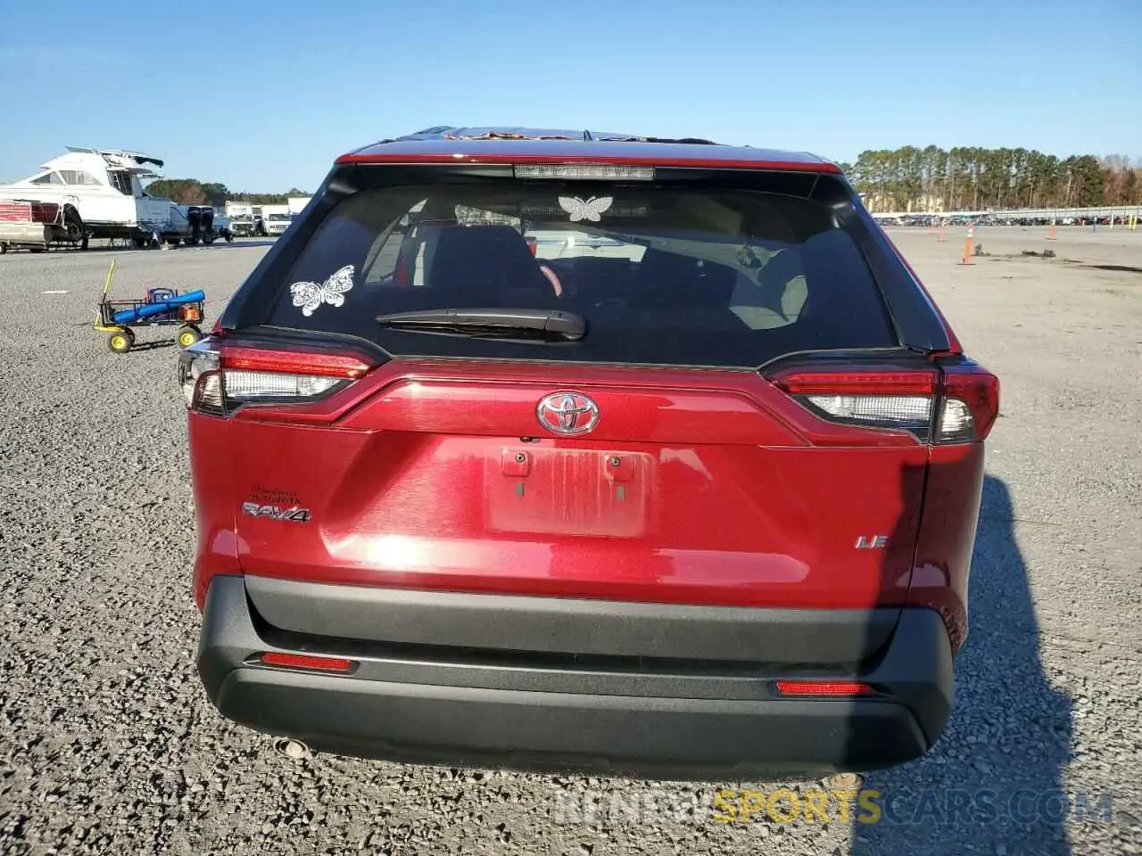6 Photograph of a damaged car 2T3H1RFV2RW300879 TOYOTA RAV4 2024