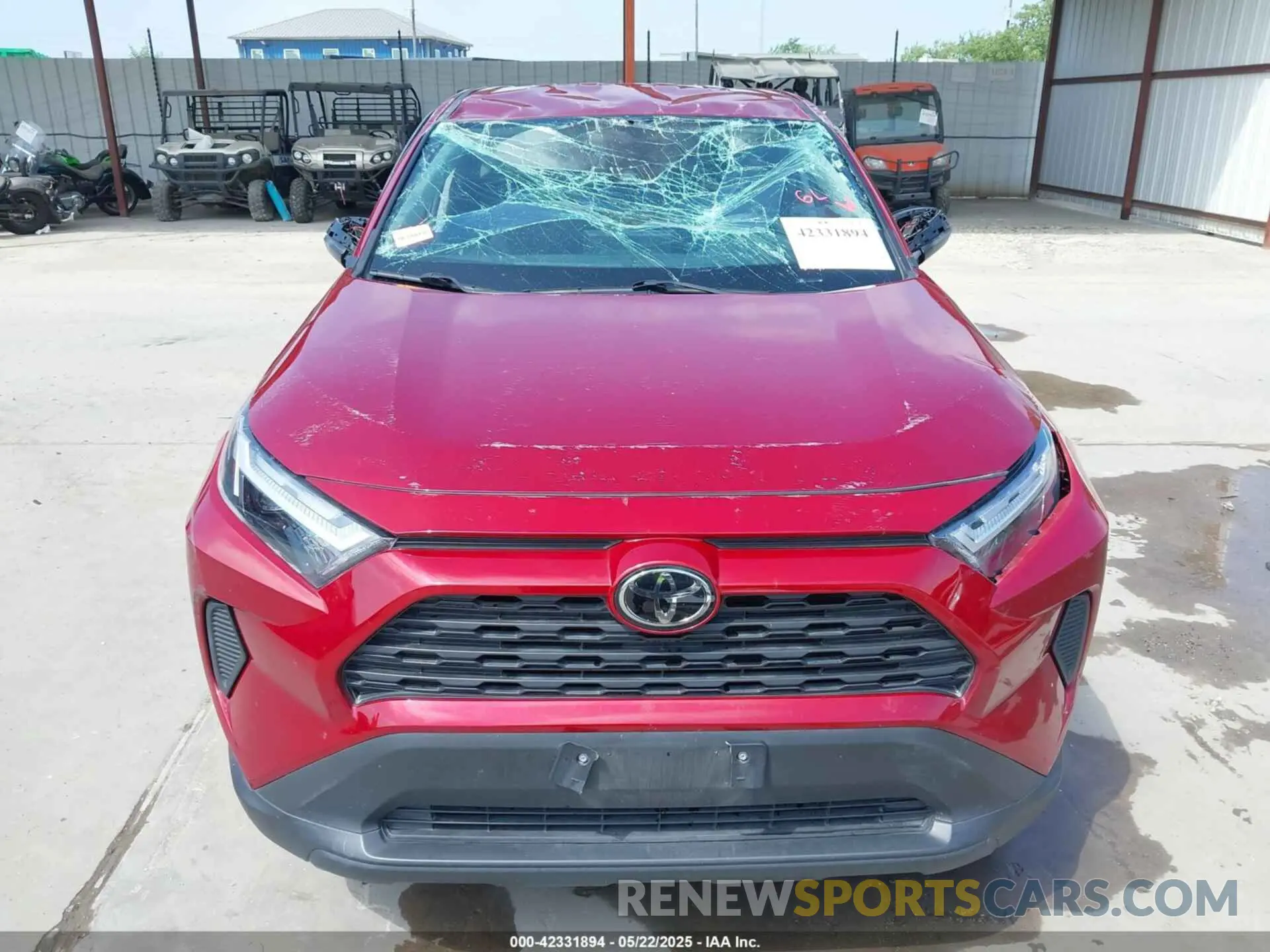 6 Photograph of a damaged car 2T3H1RFV2RW301160 TOYOTA RAV4 2024